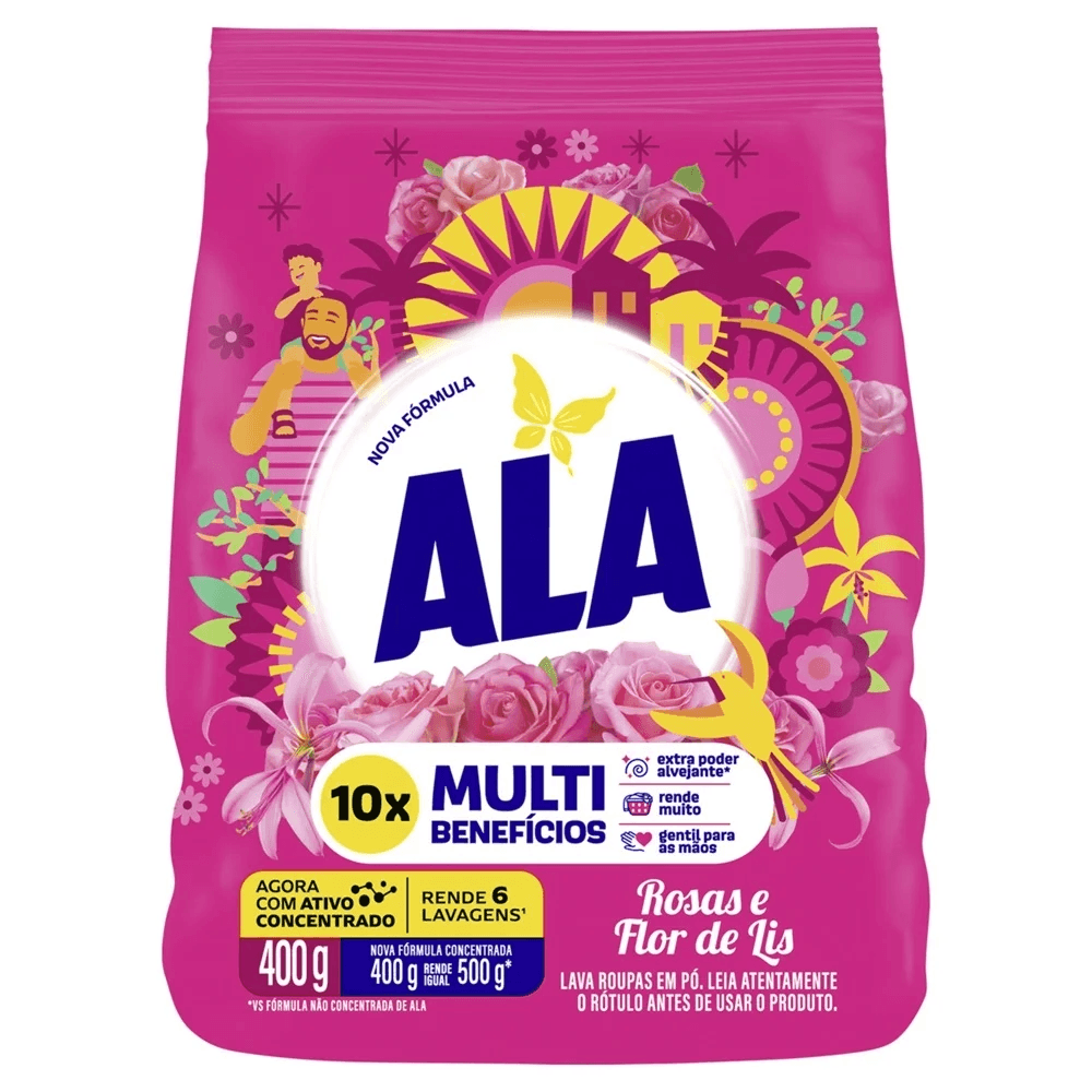 ALA ROSAS E FLOR DE LIS 800G