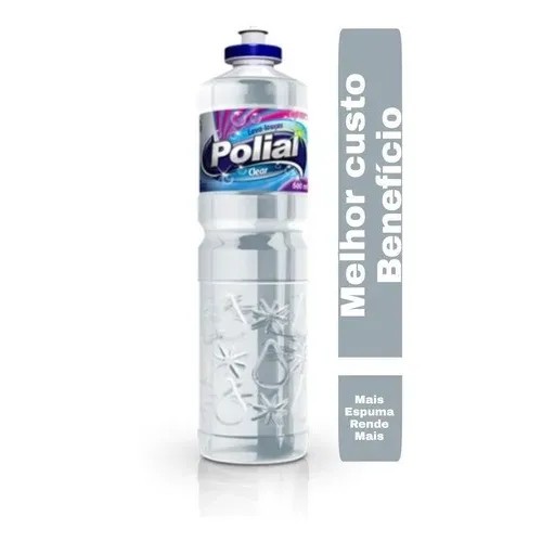 DETERGENTE POLIAL CLEAR 500ML