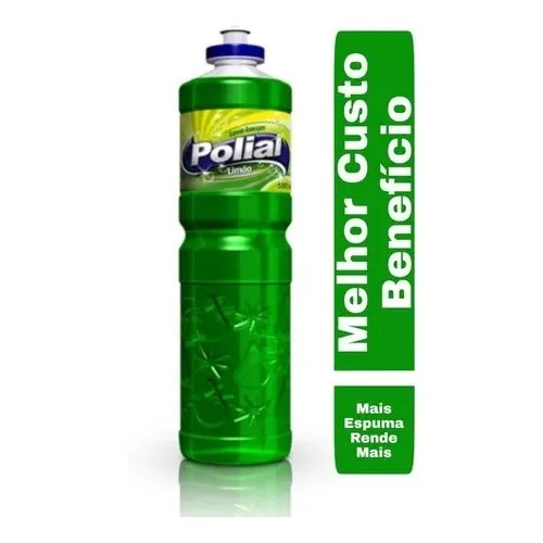DETERGENTE POLIAL LIMAO 500ML
