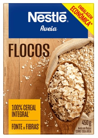 AVEIA EM FLOCOS NESTLE 450G