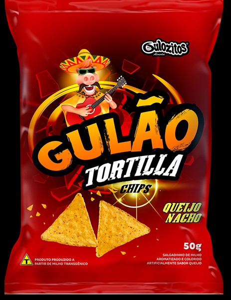 GULAO TORTILLA QUEIJO NACHO 50 G