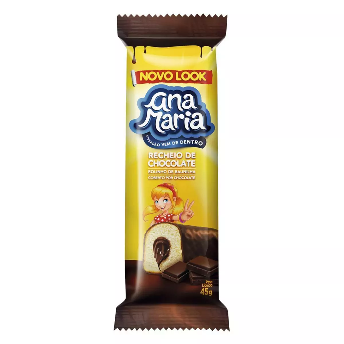 BOLINHO ANA MARIA GOTAS CHOCOLATE 42G